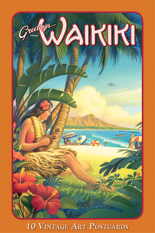 Greetings from Waikiki - Hawaiian Boxed Postcards
