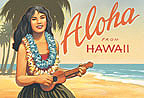 Aloha from Hawaii - Hawaii Magnet