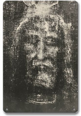 Shroud of Turin - Metal Sign Art