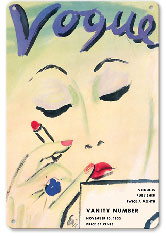 Fashion Magazine - November 15, 1933 - Metal Sign Art