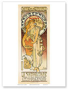Samaritaine - Theatre de la Renaissance - Art Nouveau - La Belle Époque - Master Art Print