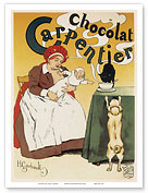 Chocolat Carpentier - Art Nouveau - La Belle Époque - Master Art Print