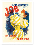 Job Paris - Cigarette Paper - Art Nouveau - La Belle Époque - Master Art Print