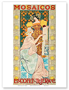 Mosaicos Escofet-Tejera - Art Nouveau - La Belle Époque - Master Art Print