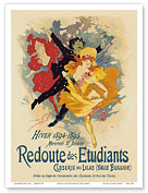 Redoute des Etudiants - Hiver 1894 - 1895 - Belle Époque, Art Nouveau, Art Deco - Master Art Print