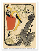 Jardin de Paris; A show by Jane Avril at the Cabaret Dance Hall 
