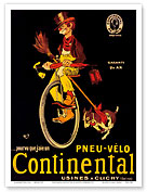 Continental Bicycle Tire, Pneu Vélo Continental, Clichy, France - Master Art Print