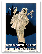 Vermouth Blanc Comoz de Chambéry, France; Harlequin; Belle Époque, Art Nouveau, Art Deco - Master Art Print