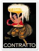 Contratto, champagne and sparkling wine company, Italy - Master Art Print