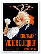 Victor Clicquot, French Veuve Clicquot Champagner - Reims (Champagne, France) - Master Art Print