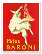 Pates Baroni (Noodles), Societé Baroni, Bordeaux, France - Master Art Print