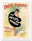 Daly's Theatre - George Edwardes' (Theater) Company - An Artist's Model - 1895 - Master Art Print