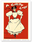 A Gaiety Girl - Musical Comedy - London England - 1894 - Master Art Print