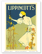 Lippincott's, May - Vintage American Magazine Cover - 1895 - Master Art Print