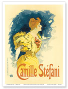 Camille Stéfani - Casino de Paris Concert Spectacle - 1896 - Master Art Print