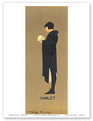 Hamlet - British Theater Advertising poster for Shakespeare play - 1894 - Master Art Print
