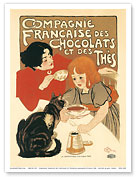 Compagnie Francaise des Chocolats et des Thés (French Chocolate and Tea Company) - 1896 - Master Art Print