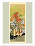 Iris - Poster for an opera, music by Pietro Mascagni, libretto by Luigi Illica, published by G. Ricordi & Co. - 1898 - Master Art Print