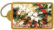 Holiday Leis - Hawaiian Holiday Christmas Gift Tag