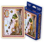 Map of Old Hawaii - Hawaii Poker Playing Cards