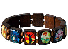 Vintage Art Hawaiian Bracelet - Hawaiian Jewelry