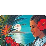 Aloha Moonrise - Hawaiian Vintage Postcard