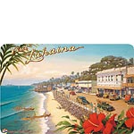 Visit Lahaina - Hawaiian Vintage Postcard